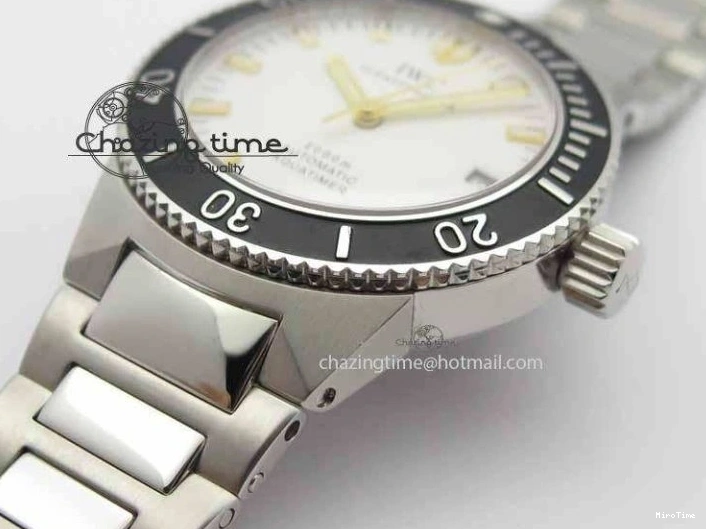 MIROTIME 0204 Aquatimer Automatic SS Noob Best Edition White Dial On SS Bracelet A Lightweight 7251